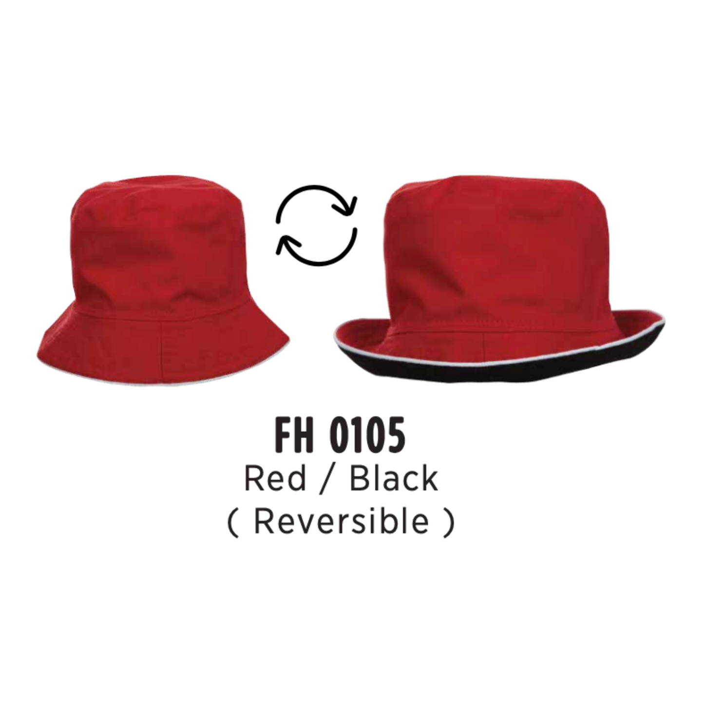 fh0105-custom-fisherman-hat-cotton-reversible-red-black