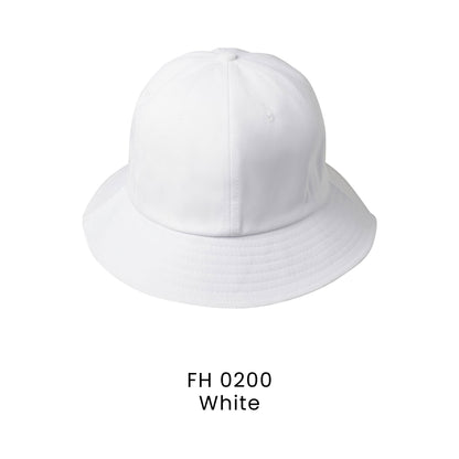 FH 0200 White - FH02 fisherman bucket hat