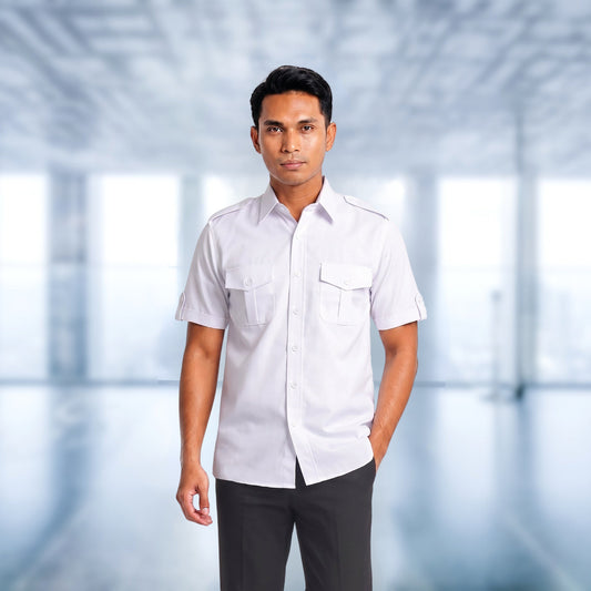 Corporate Uniform - Polymono Workwear | FM-871 Unisex Short Sleeves | Model | Artiztee