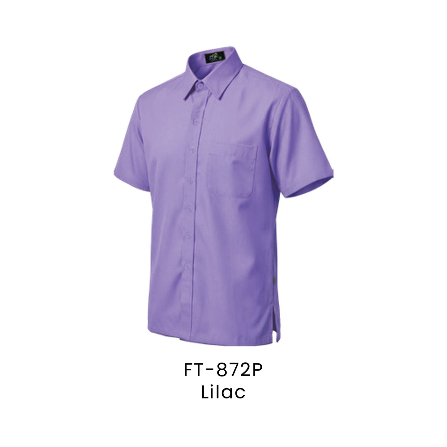 FT-872P Lilac - FT-872 unisex corporate uniform shirt