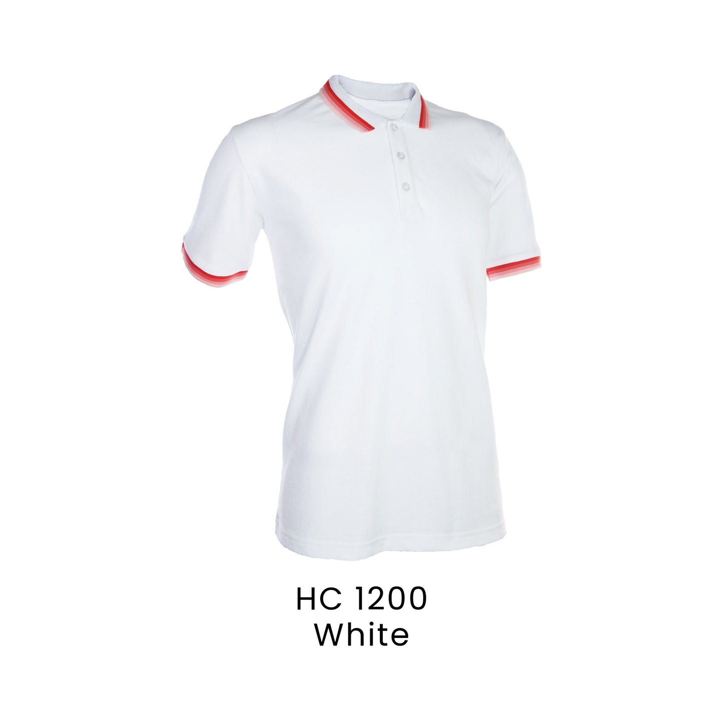 HC 1200 White - HC12 honeycomb polo shirt