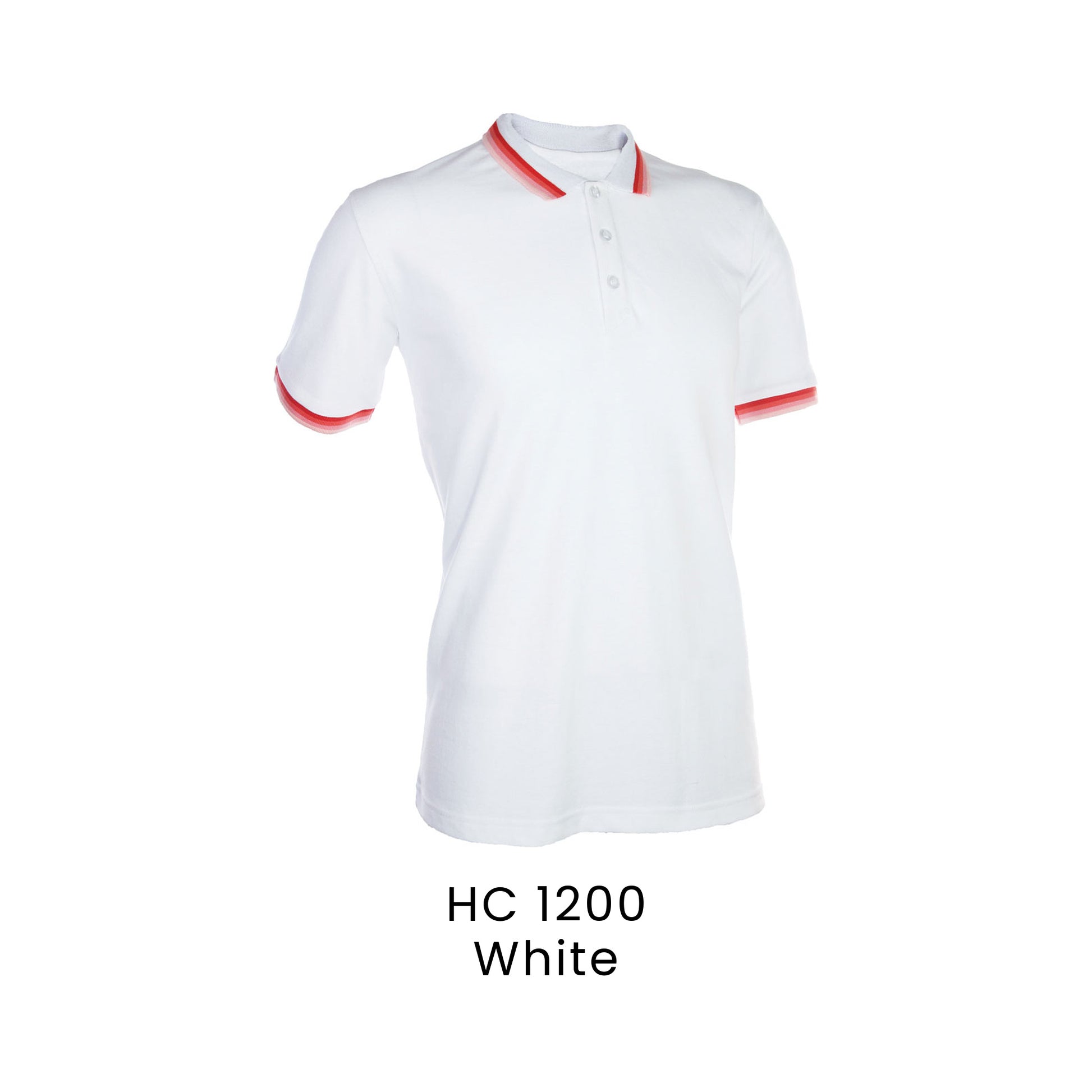 HC 1200 White - HC12 honeycomb polo shirt