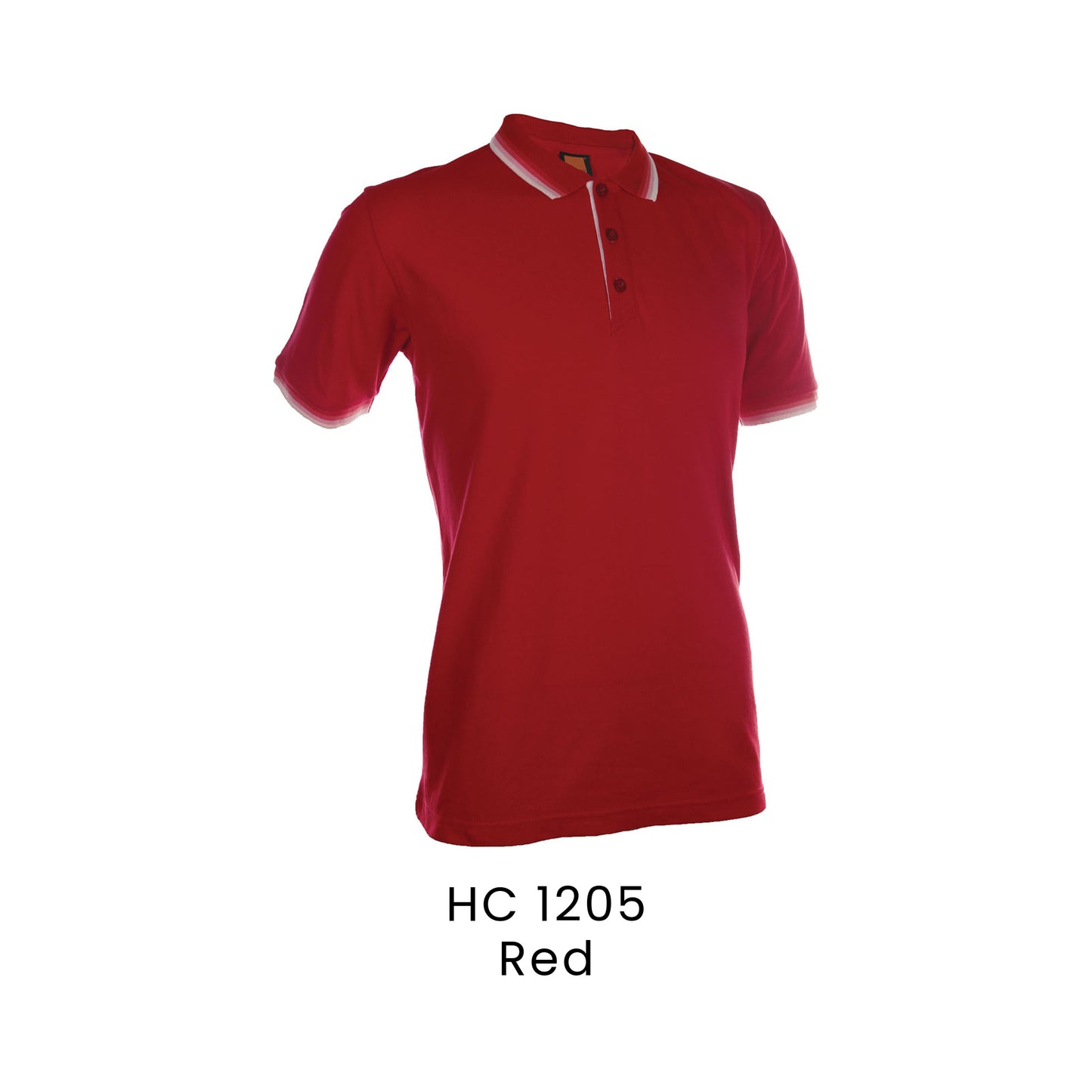 HC 1205 Red - HC12 honeycomb polo shirt