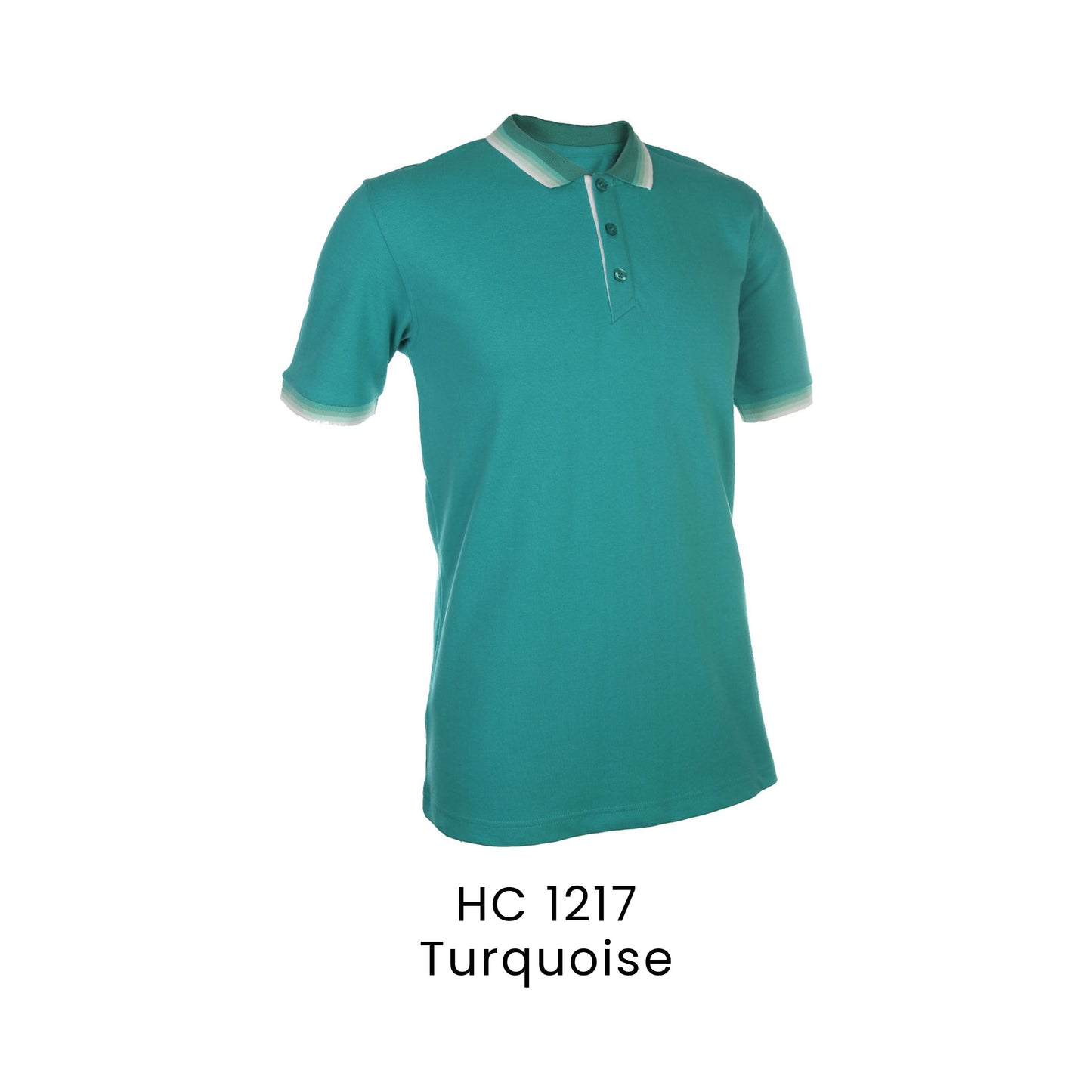 HC 1217 Turquoise - HC12 honeycomb polo shirt