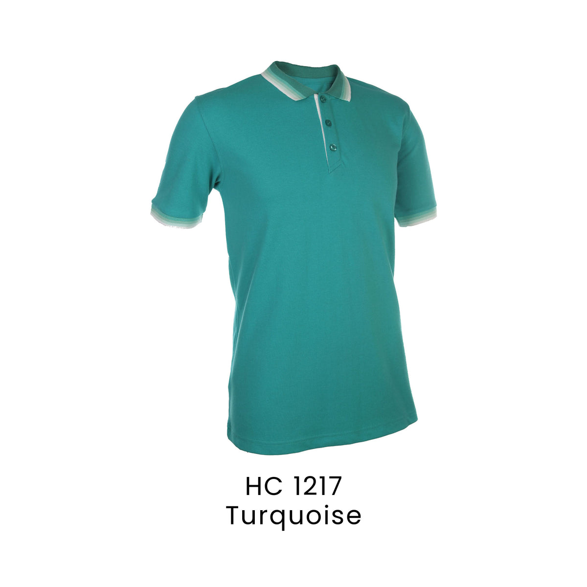 HC 1217 Turquoise - HC12 honeycomb polo shirt