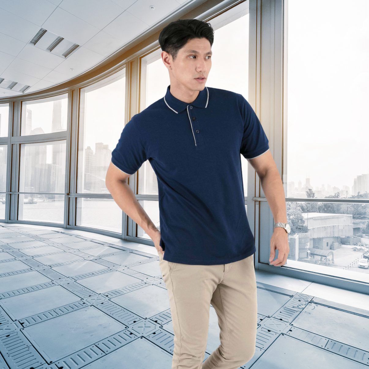 Polo - CVC Honeycomb | Tipped Collar & Cuff | Unisex | 220gsm | HC29 ...
