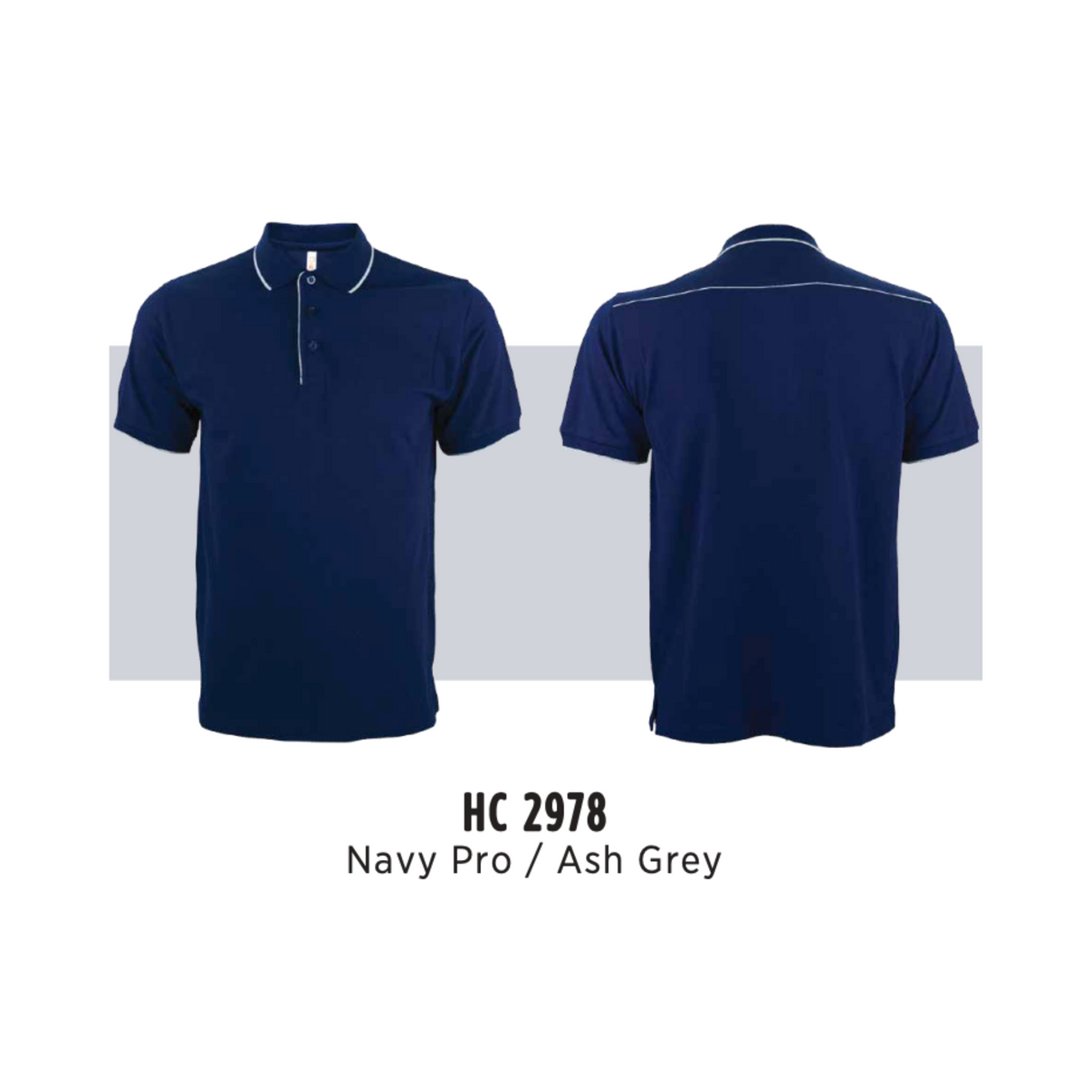Polo - CVC Honeycomb | Tipped Collar & Cuff | Unisex | 220gsm | HC29 ...