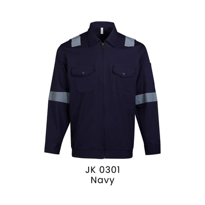 JK 0301 Navy - JK03 work jacket