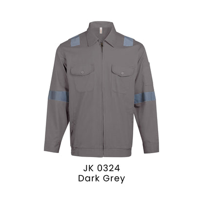 JK 0324 Dark Grey - JK03 work jacket
