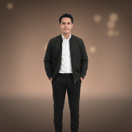 Executive Jacket - Mandarin Collar | JT-555K | Model | Artiztee