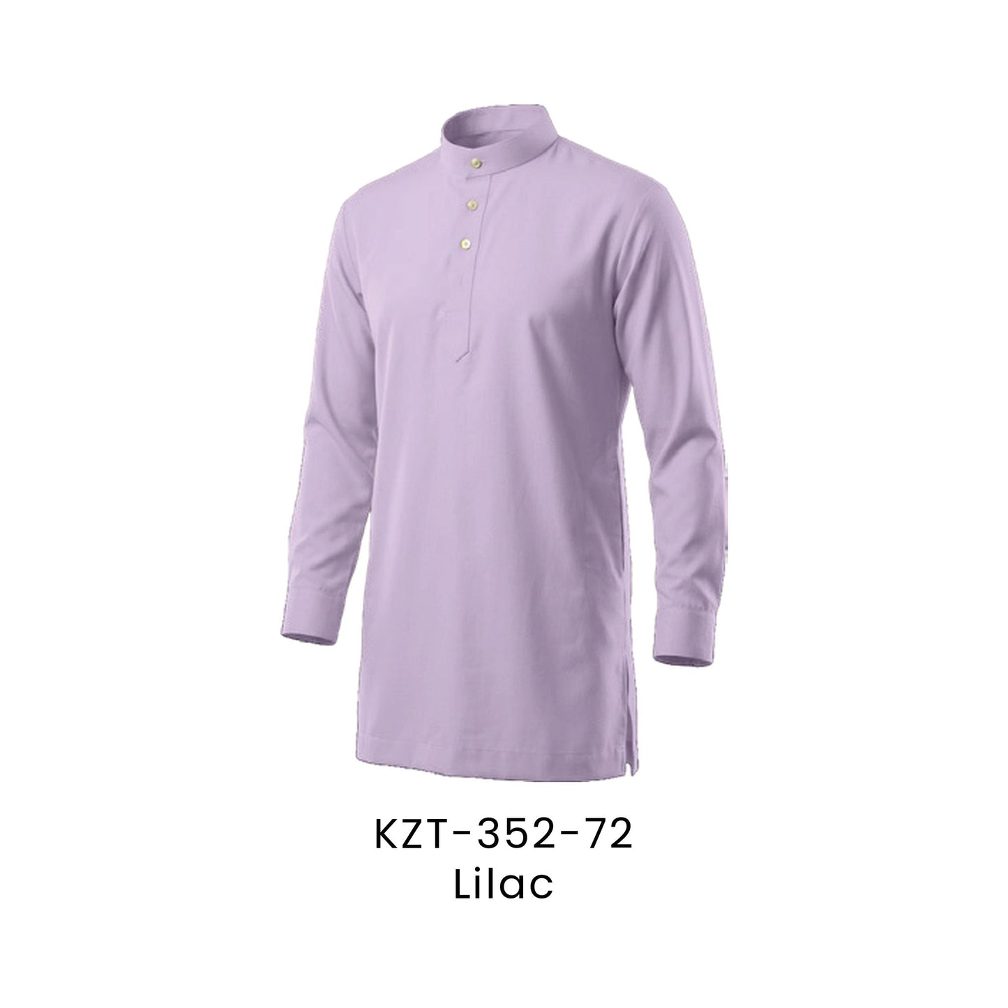 Kurta Cekak Musang - Toyobo | 170gsm | KZT-352 Slim Fit | Lilac | KZT-352-72 | Artiztee