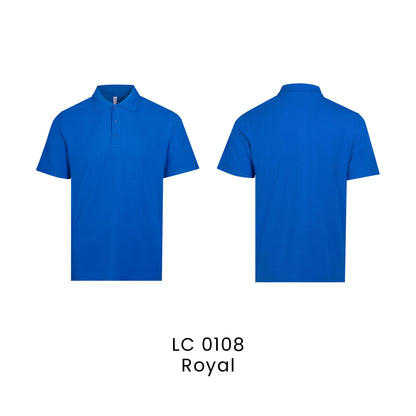 LC 0108 Royal - LC01 premium CVC polo shirt