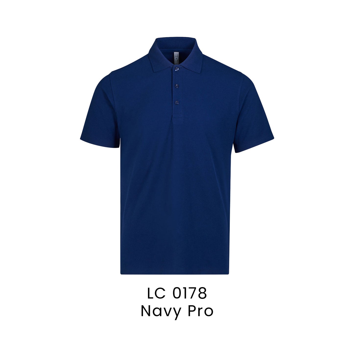 LC 0178 Navy Pro - LC01 premium CVC polo shirt