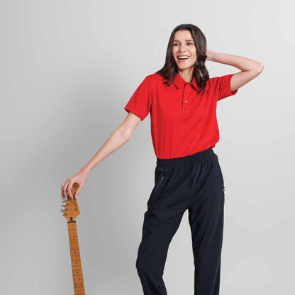 LP07 sports long pant worn by a model