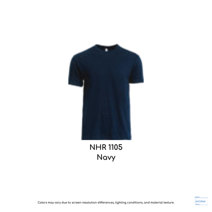 T-Shirt Adult Crew Neck Unisex 160gsm Navy | NHR1105