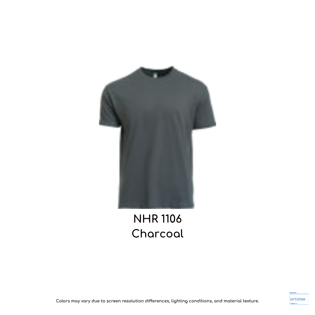 T-Shirt Adult Crew Neck Unisex 160gsm Charcoal | NHR1106