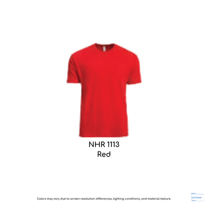 T-Shirt Adult Crew Neck Unisex 160gsm Red | NHR1113