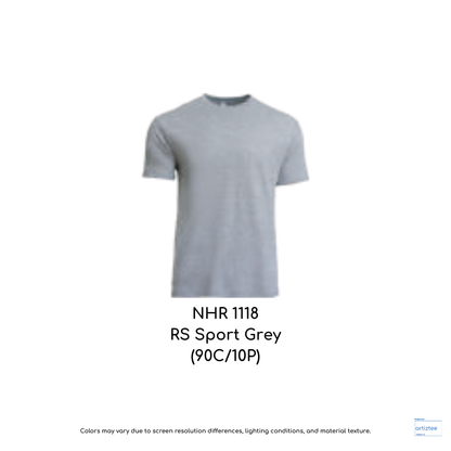 T-Shirt Adult Crew Neck Unisex 160gsm RS Sport Grey | NHR1118
