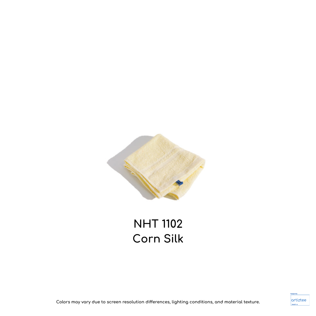 NHT1102 Corn Silk hand towel soft touch 80gsm