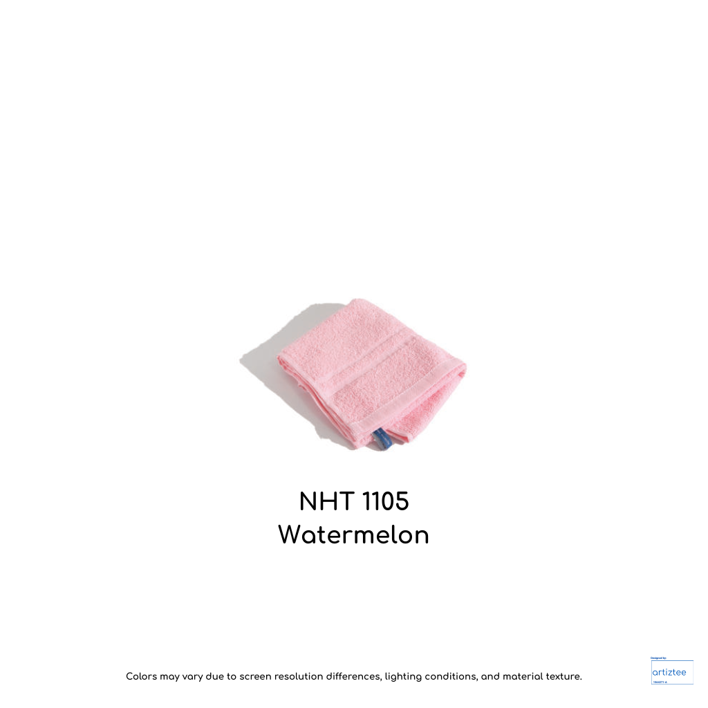 NHT1105 Watermelon hand towel soft touch 80gsm