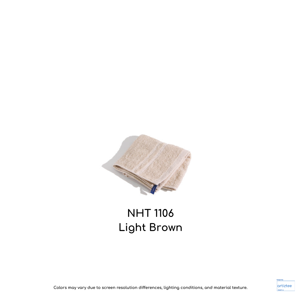 NHT1106 Light Brown hand towel soft touch 80gsm