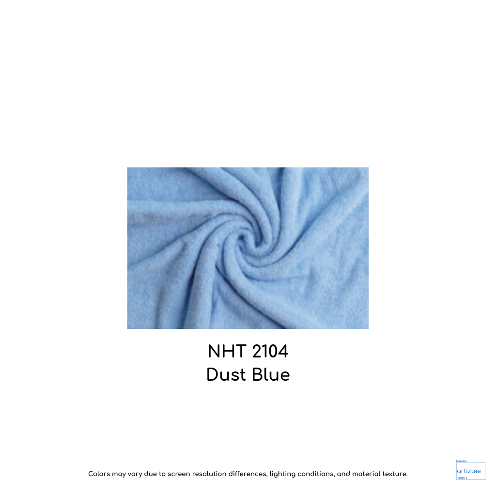 NHT2104 Dust Blue spa towel soft touch 400gsm