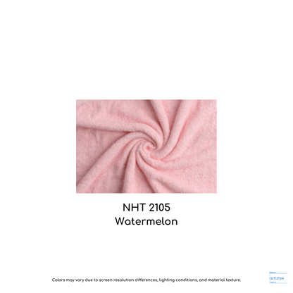 NHT2105 Watermelon spa towel soft touch 400gsm