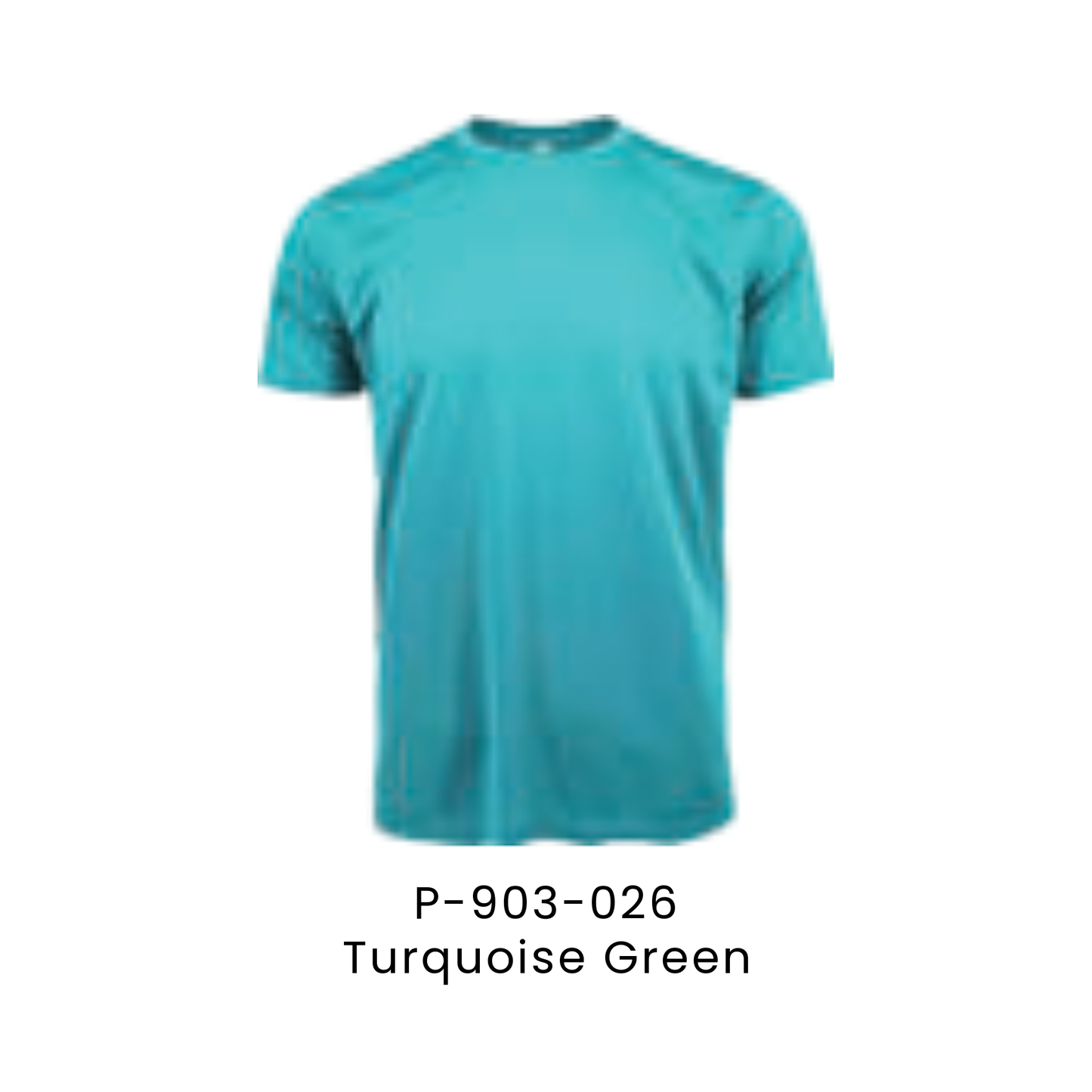 T-Shirt - AIRtec Quick Dry Microfiber Mini Mesh Unisex 150gsm | Turquoise Green | P-903-026 | Artiztee