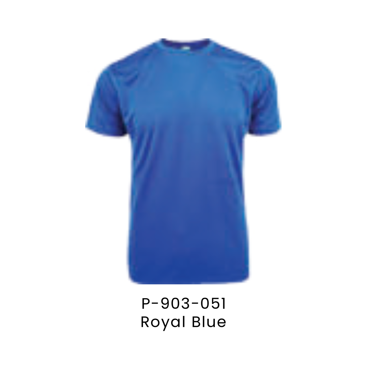 T-Shirt - AIRtec Quick Dry Microfiber Mini Mesh Unisex 150gsm | Royal Blue | P-903-051 | Artiztee
