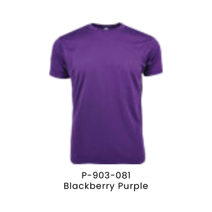 T-Shirt - AIRtec Quick Dry Microfiber Mini Mesh Unisex 150gsm | Blackberry Purple | P-903-081 | Artiztee