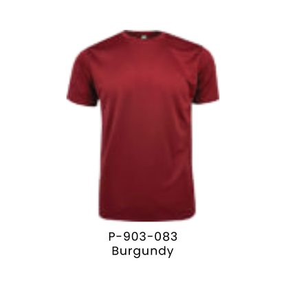T-Shirt - AIRtec Quick Dry Microfiber Mini Mesh Unisex 150gsm | Burgundy | P-903-083 | Artiztee