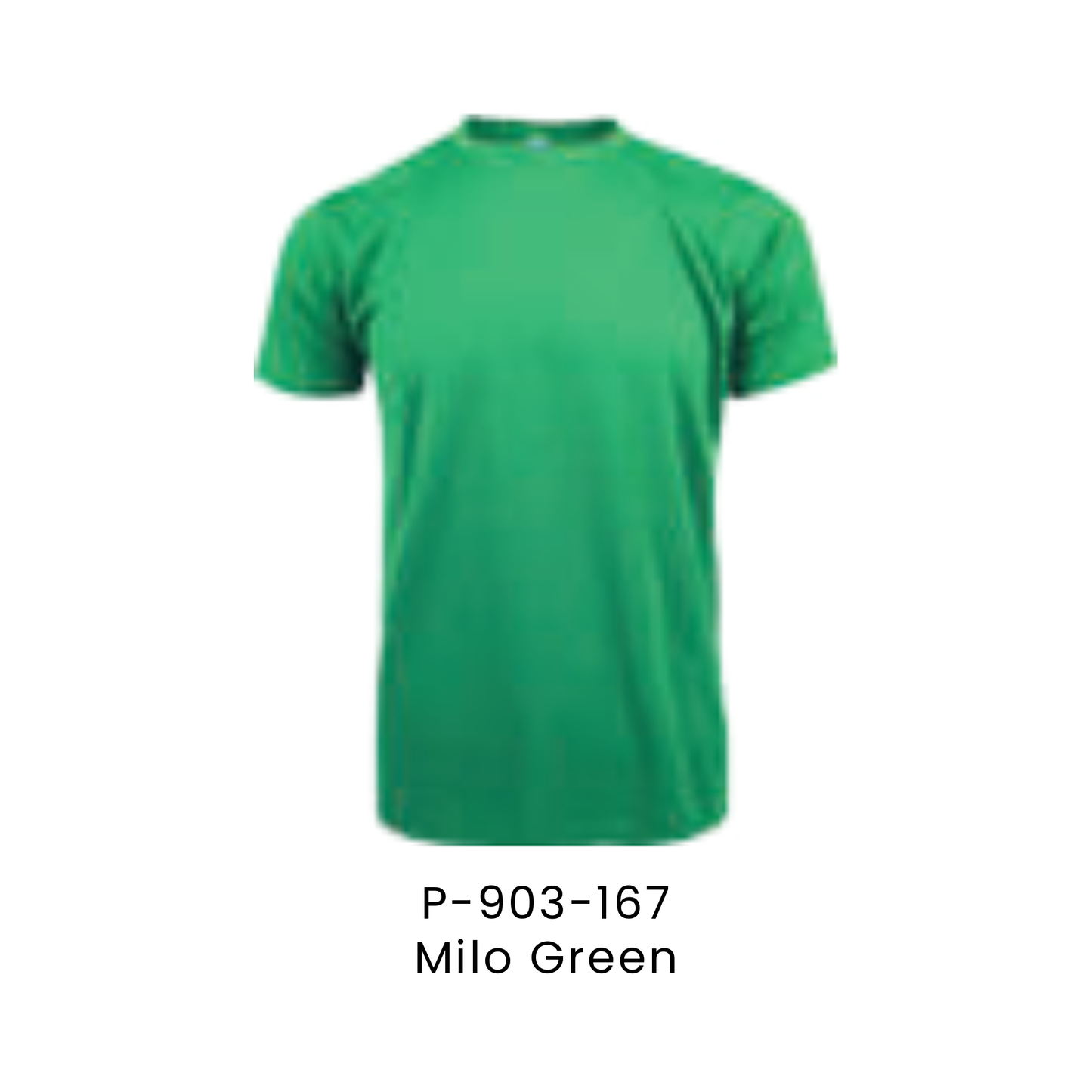 T-Shirt - AIRtec Quick Dry Microfiber Mini Mesh Unisex 150gsm | Milo Green | P-903-167 | Artiztee