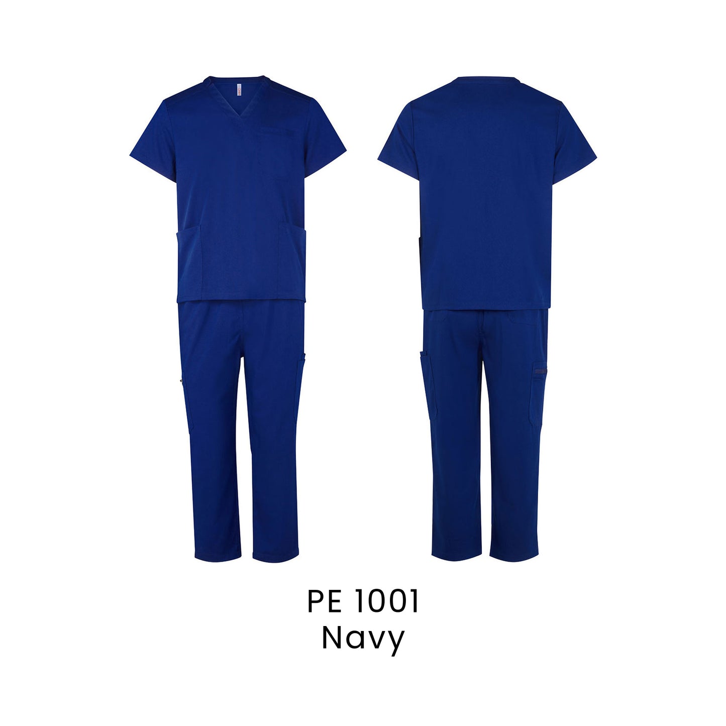 PE 1001 Navy - PE10 medical scrub set