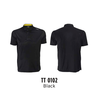 Premium Microfibre Polo Shirt | Black | TT0102