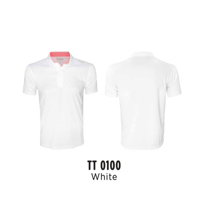 Premium Microfibre Polo Shirt | White | TT0100