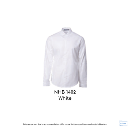 Premium Oxford Shirt Unisex 160gsm NHB1402 White
