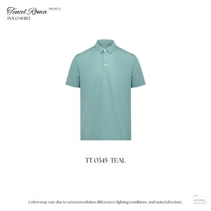 Premium Tencel Roma Polo Shirt | Teal | TT0345