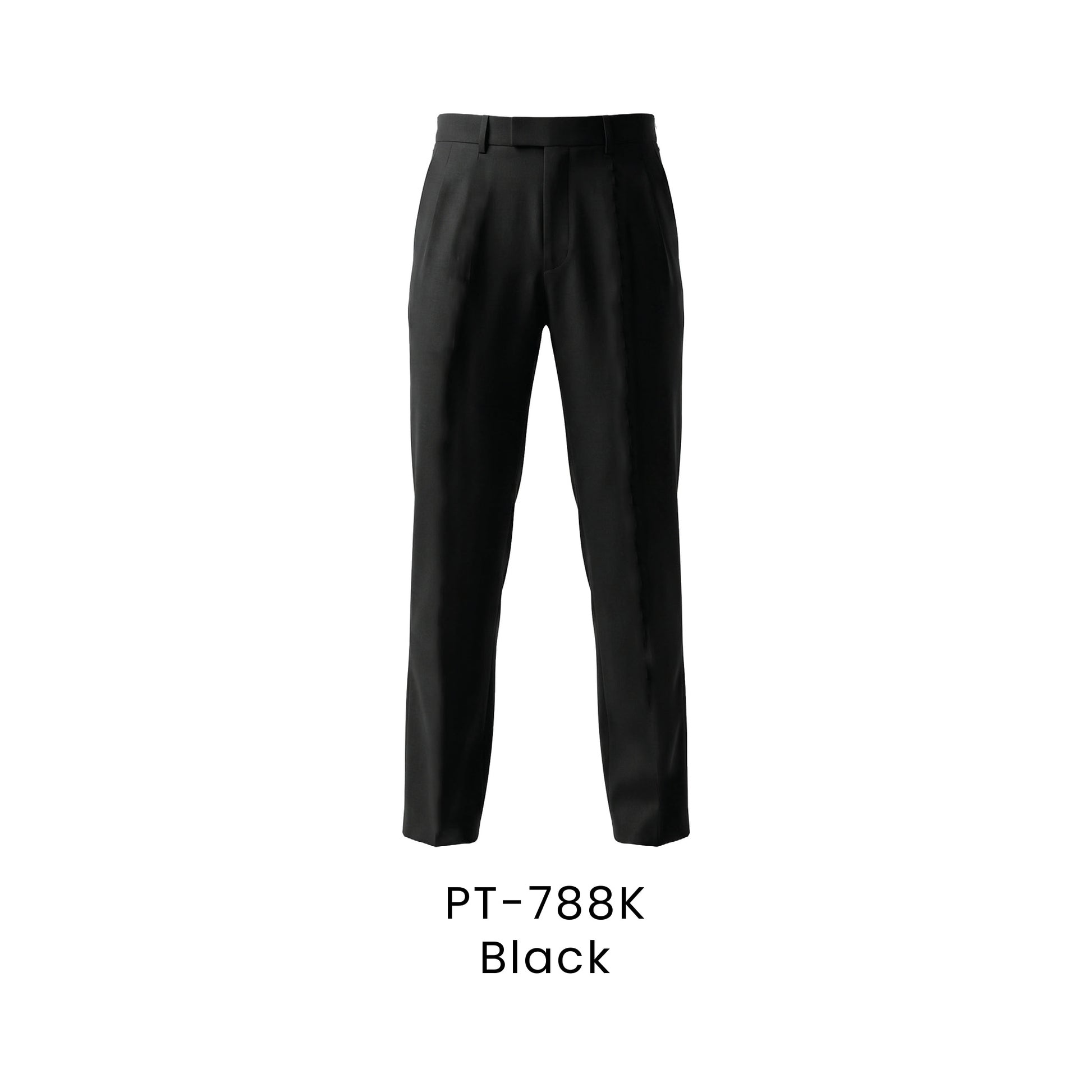 Slack Pants - Tetron Rayon | PT-788K | Black | PT-788K | Artiztee