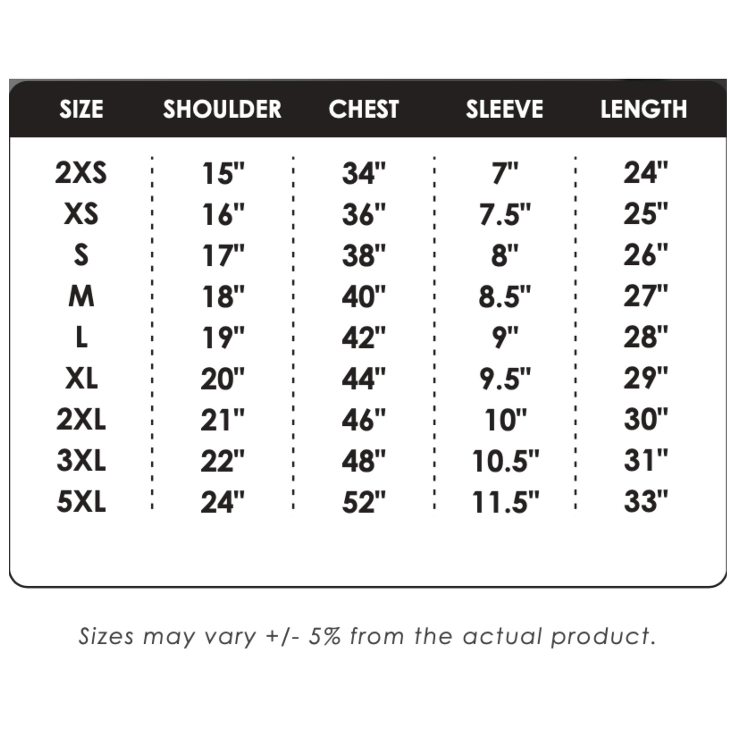 Size Chart for Custom Polo - Unisex Microfibre Eyelet Short Sleeve Polo Shirt | Plain | QD06