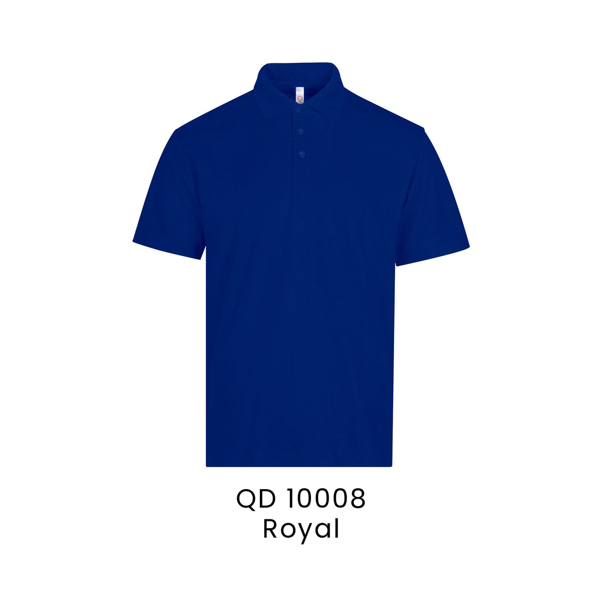 QD 10008 Royal - QD100 polo shirt