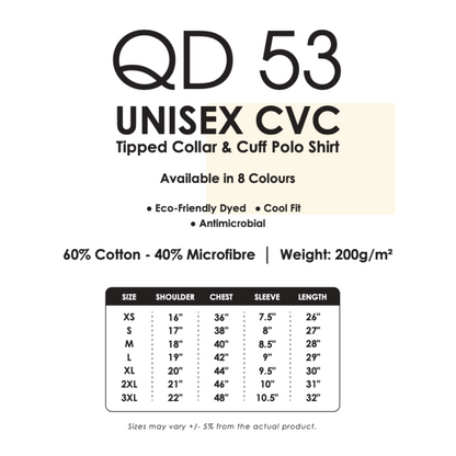 qd53-custom-polo-unisex-cvc-tipped-collar-and-cuff-size-chart