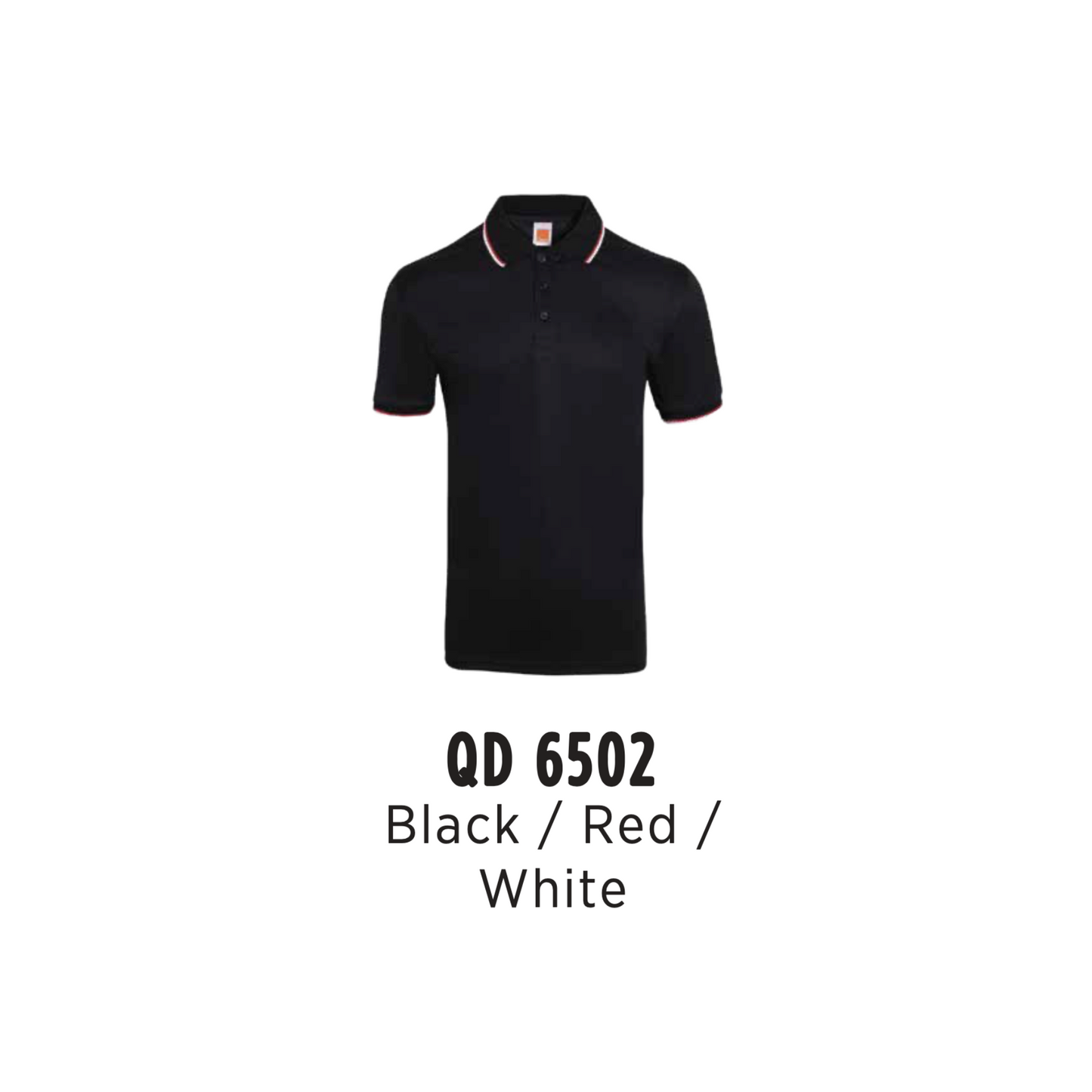 qd6502-custom-polo-unisex-microfibre-tipped-collar-and-cuff-black-red-white