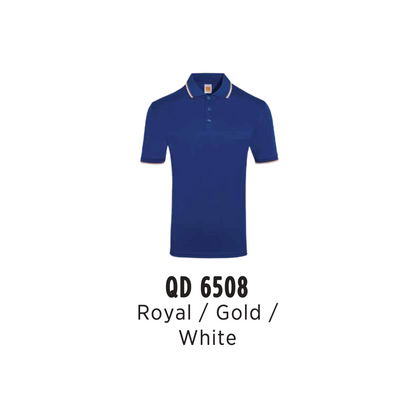 qd6508-custom-polo-unisex-microfibre-tipped-collar-and-cuff-royal-gold-white