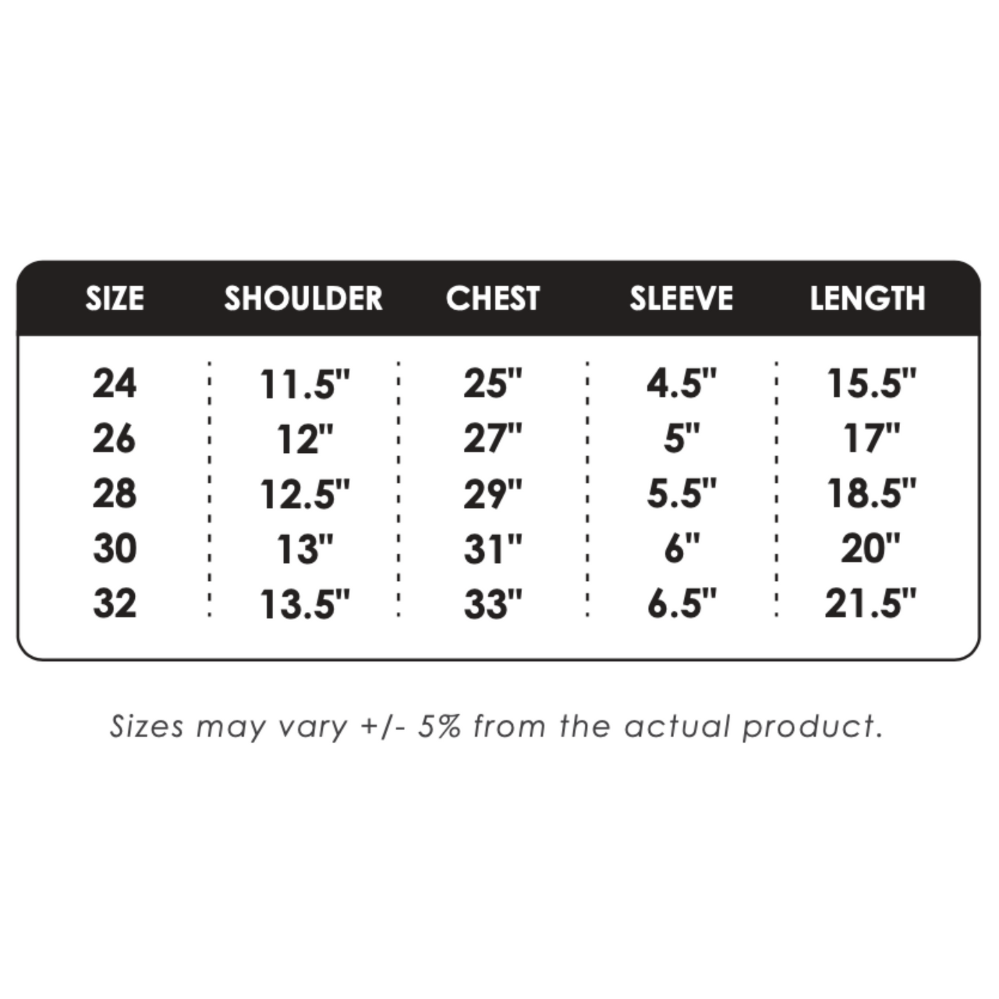 Size Chart - Custom Kid T-Shirt - Microfibre Eyelet Short Sleeve | QD68