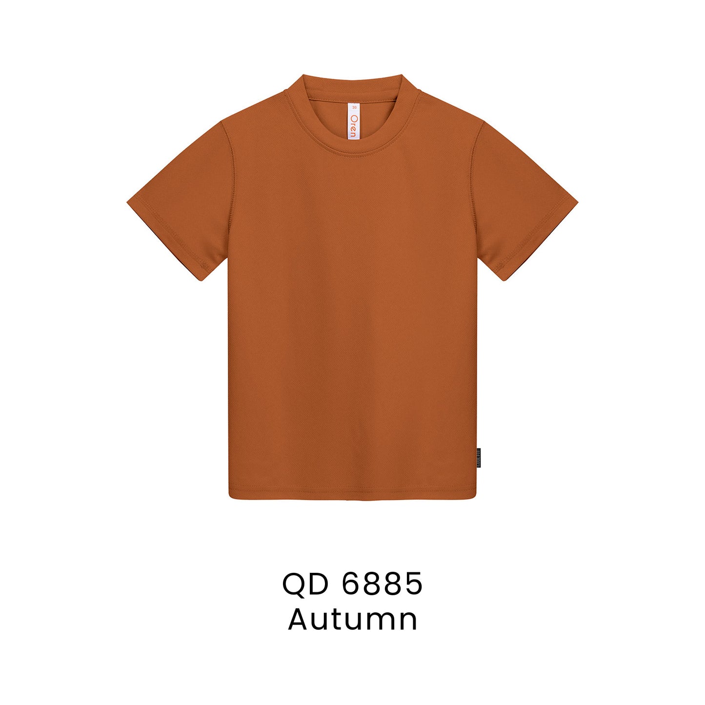 QD 6885 Autumn - QD68 kids microfibre eyelet t-shirt in 160gsm