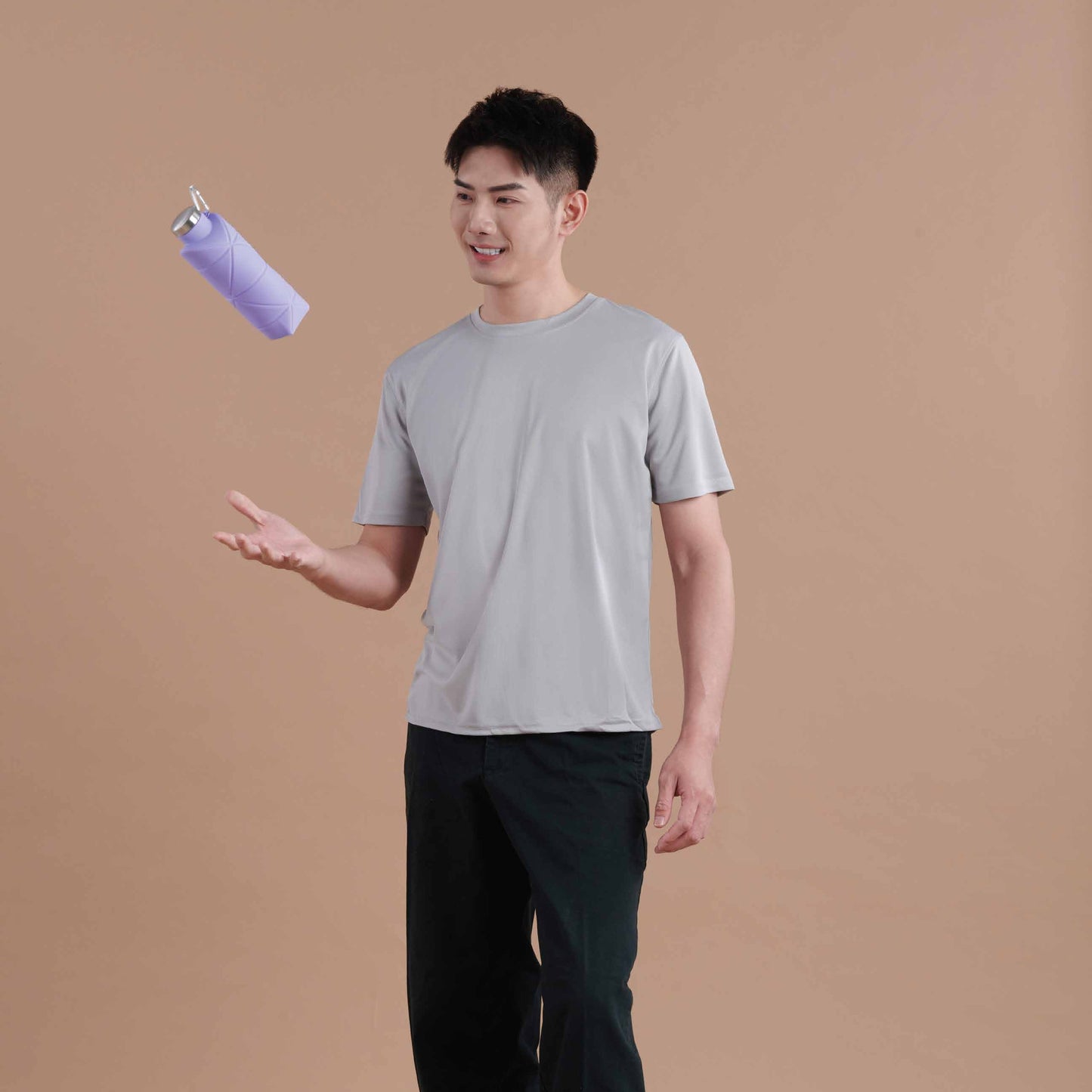 QD72 t-shirt worn by a model