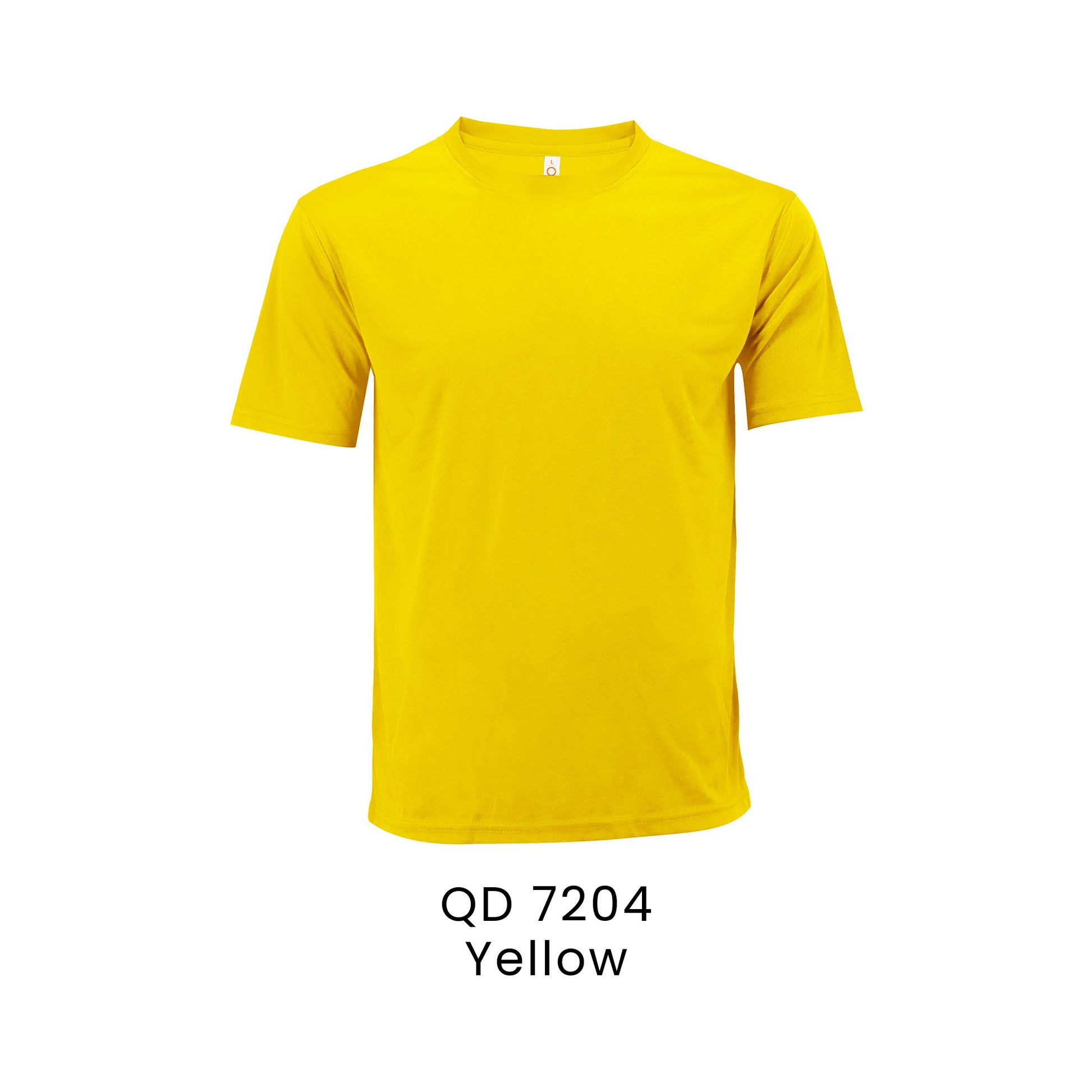 QD 7204 Yellow - QD72 t-shirt