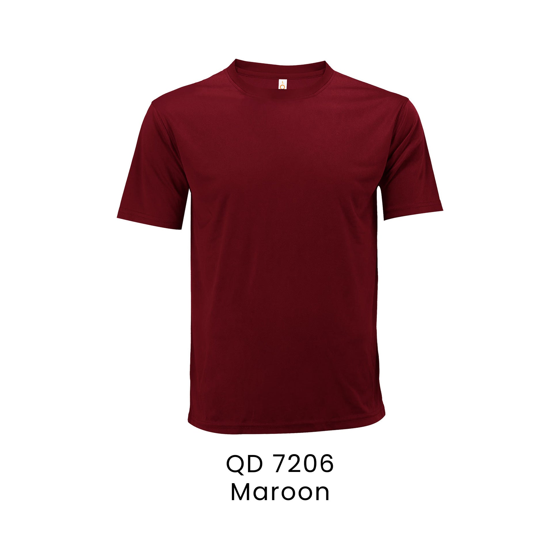 QD 7206 Maroon - QD72 t-shirt