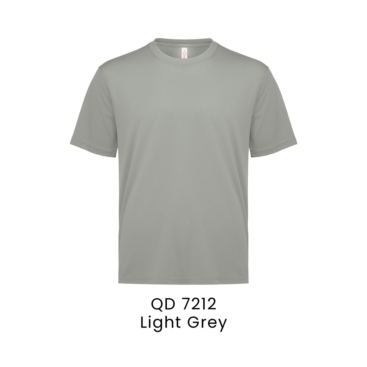 QD 7212 Light Grey - QD72 t-shirt