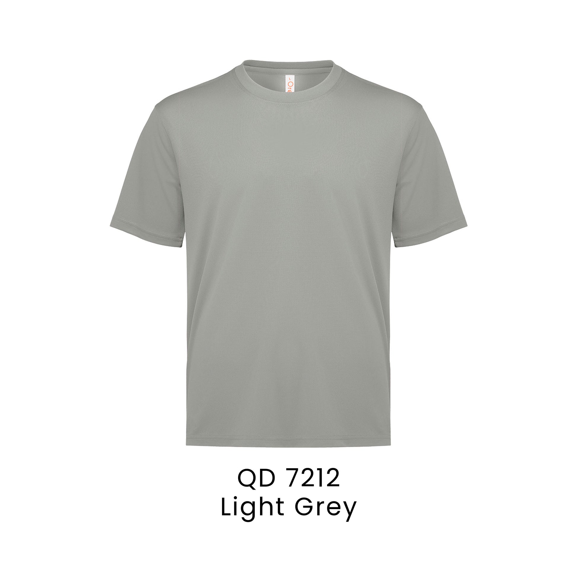 QD 7212 Light Grey - QD72 t-shirt